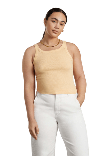 The Pima Micro-Rib Short Tank