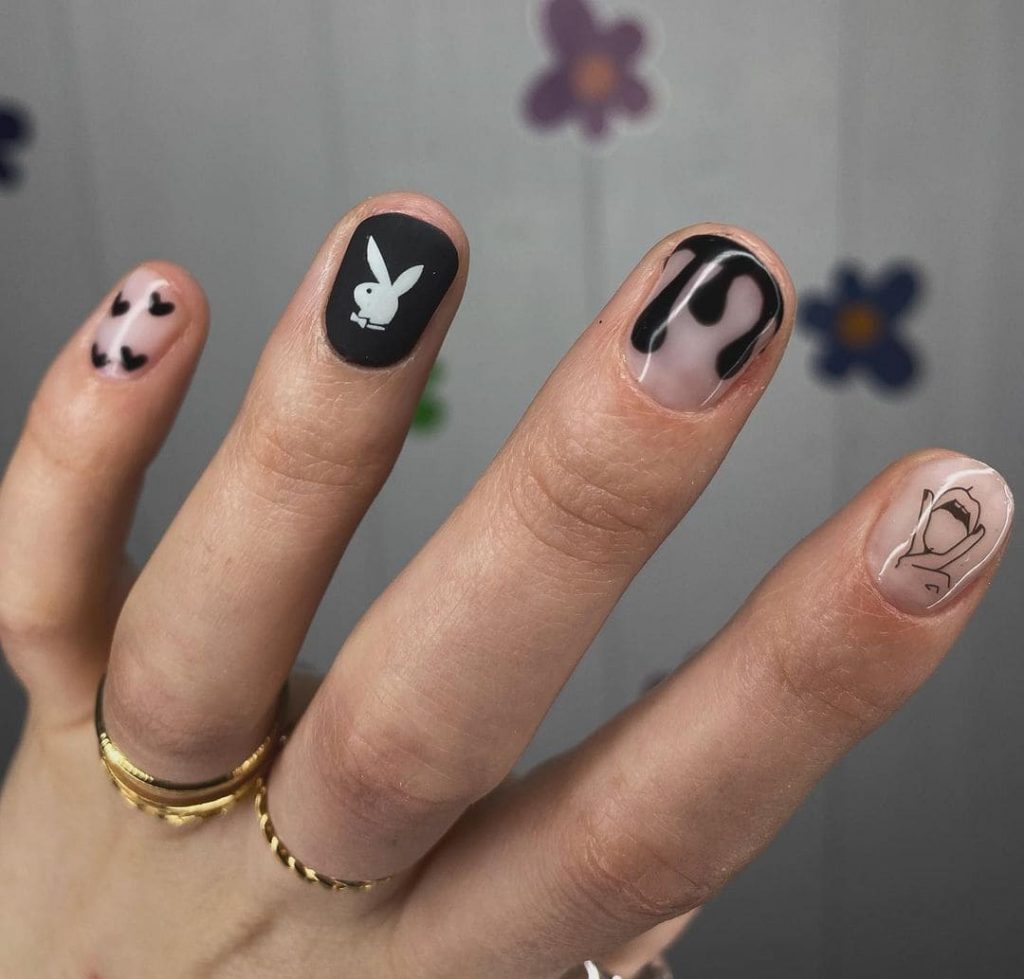 Naughty playboy Nails