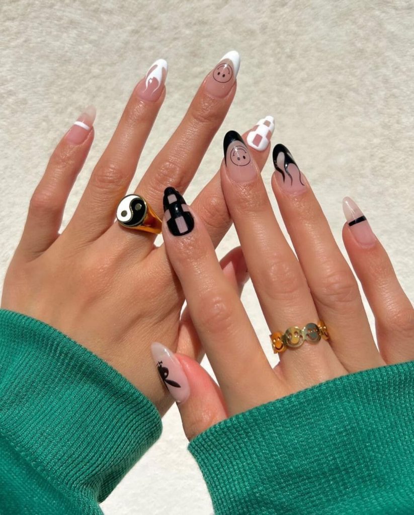 Playboy Nail Art Combo