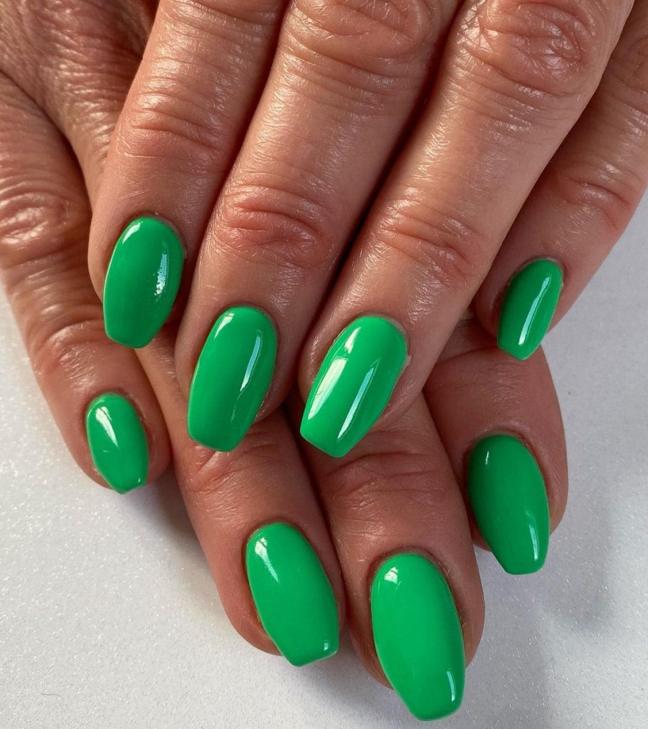 Simple St. Patty's Green Design