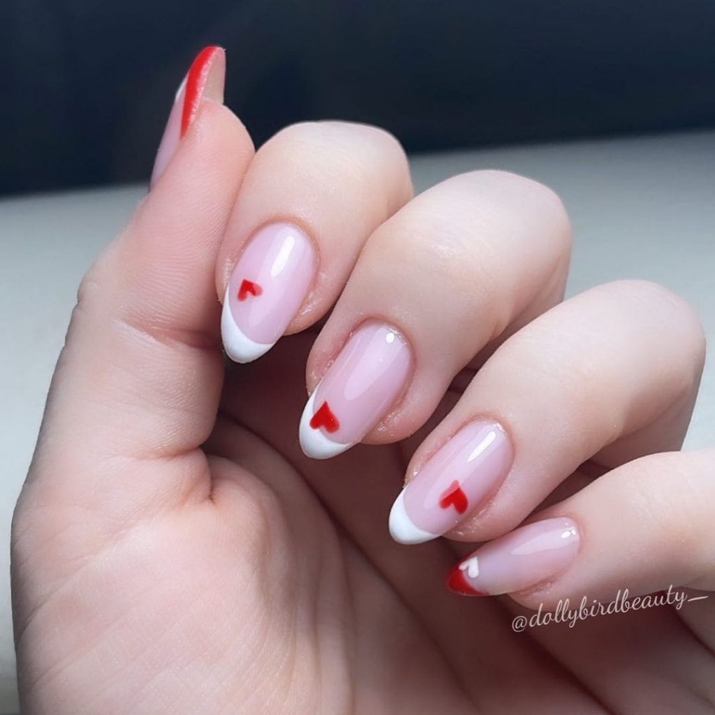 If you love simple nail designs, this will suit you perfectly.