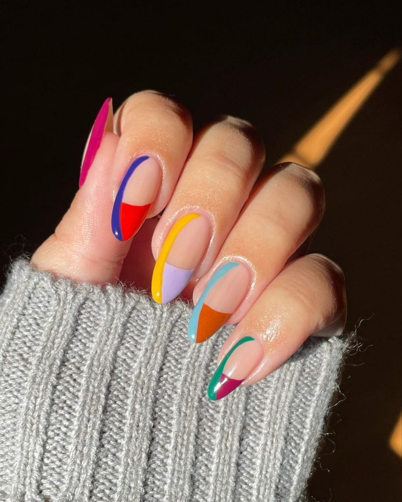  These Colored Nails for Christmas nail color inspo