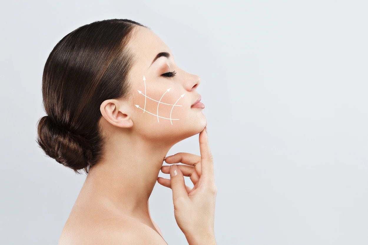 face massage to improve facial deviation